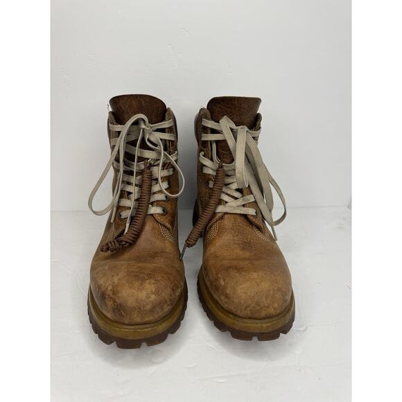 Timberland Primaloft 400 Gram 6" Men's Tan Leather Boots US Size 8M - Picture 2 of 9